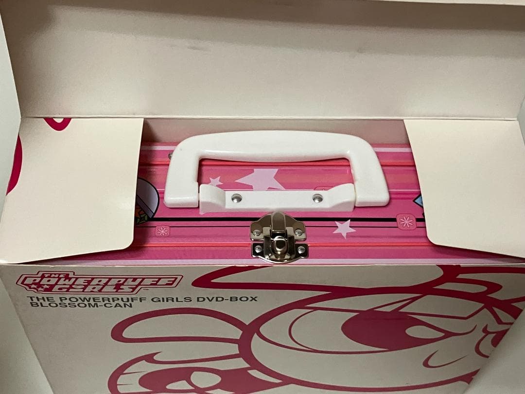 パワーパフ ガールズ DVD-BOX ブロッサム缶　輸送箱付き