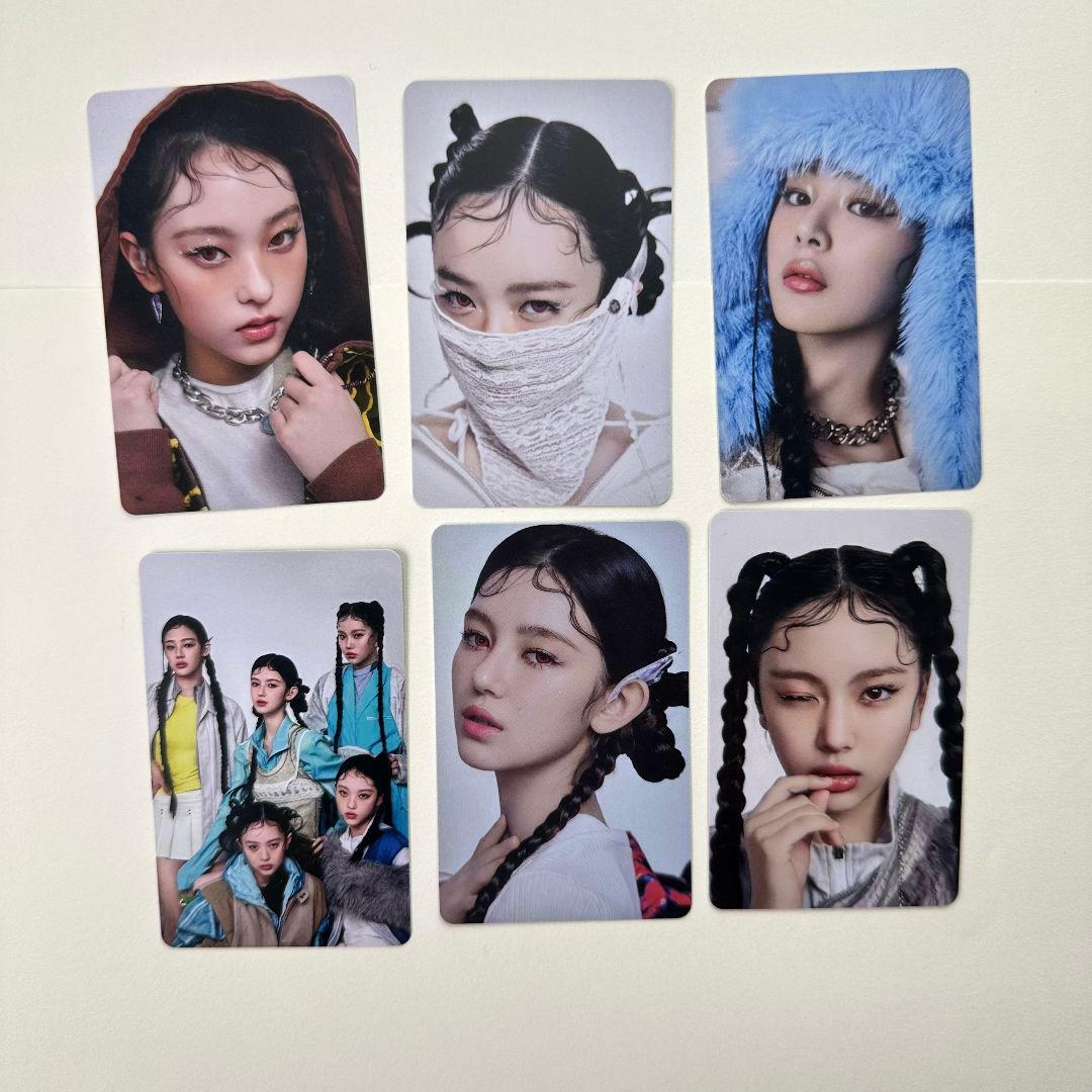 NJZ 香港限定 newjeans complexcon トレカ 5枚