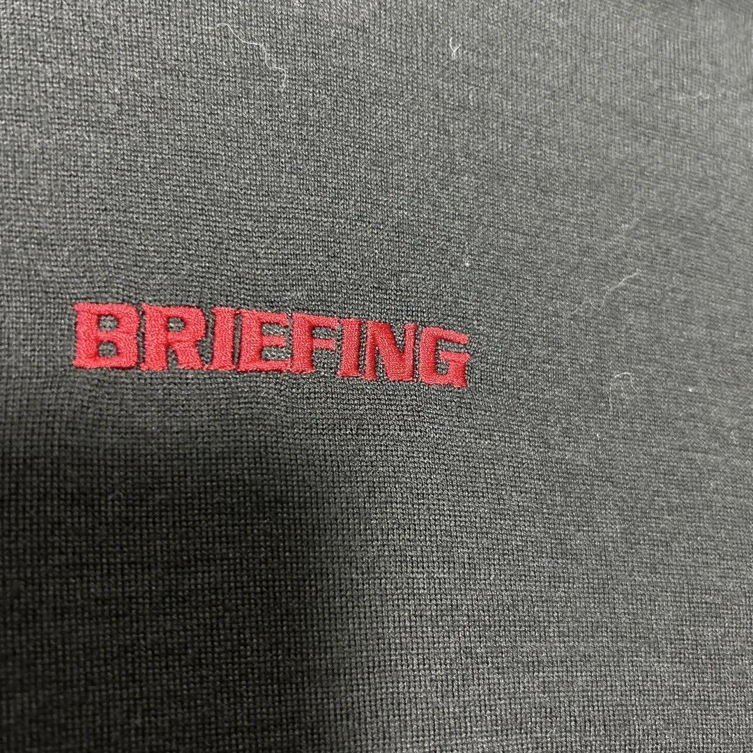美品 ブリーフィング ストレッチ タートルネックシャツ