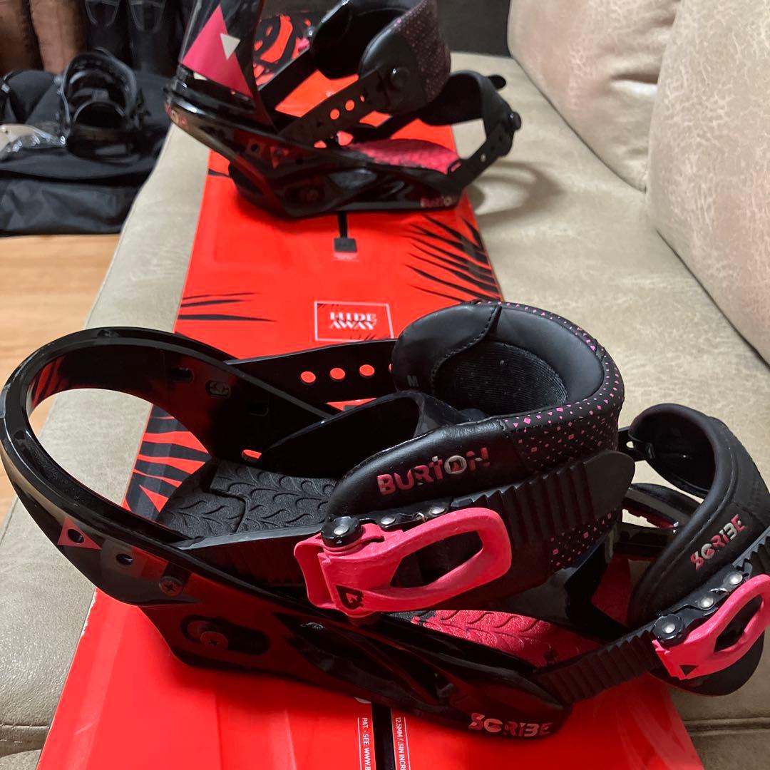 BURTON HIDE A WAY 140×SALOMON RHYTHM S