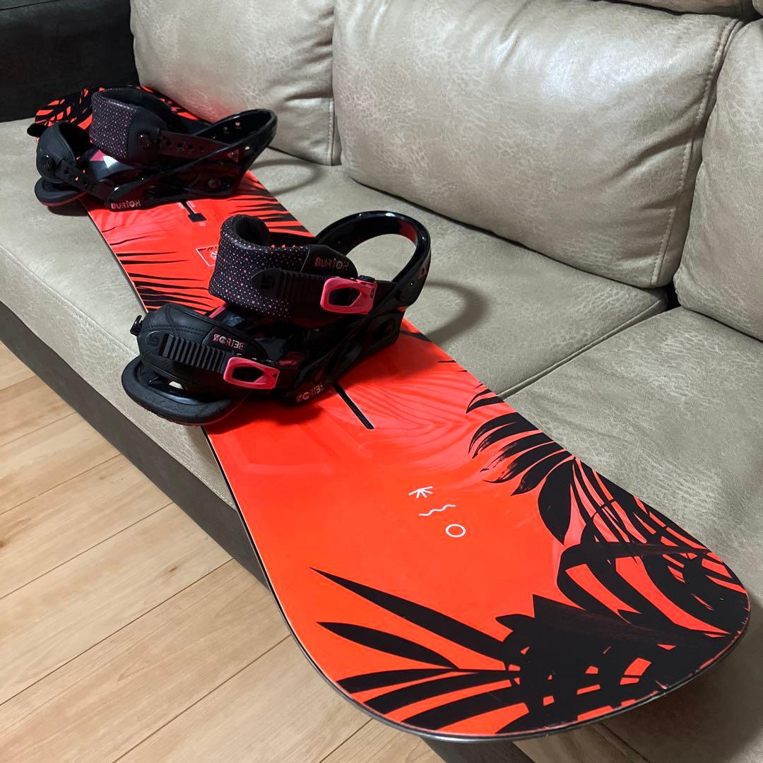 BURTON HIDE A WAY 140×SALOMON RHYTHM S