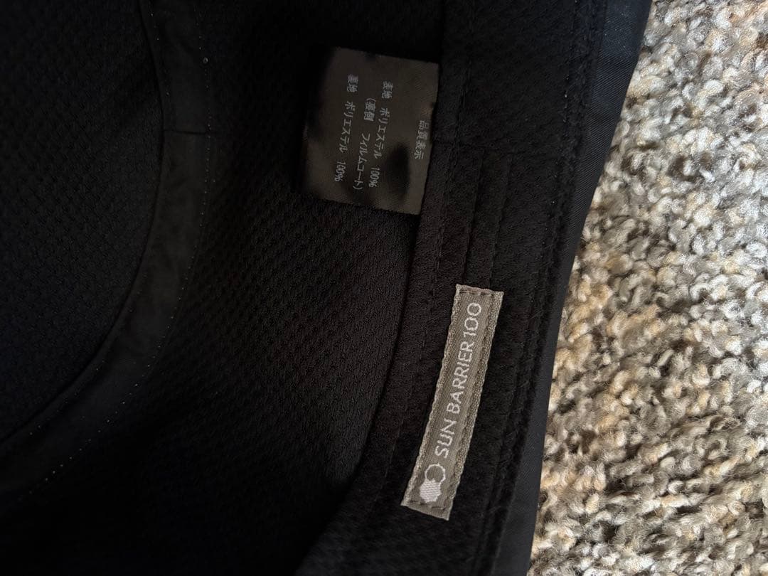 【サンバリア100】バケットハット M アイボリー