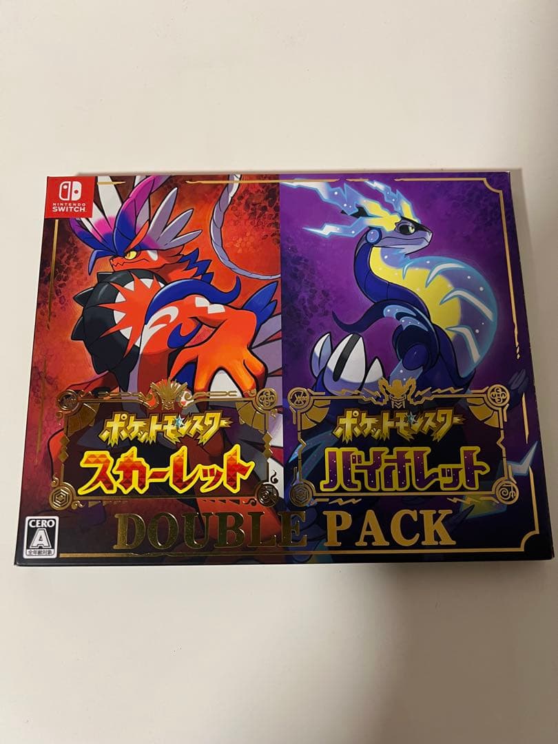 ポケットモンスター スカーレット・バイオレット ダブルパック　スイッチ　ソフト