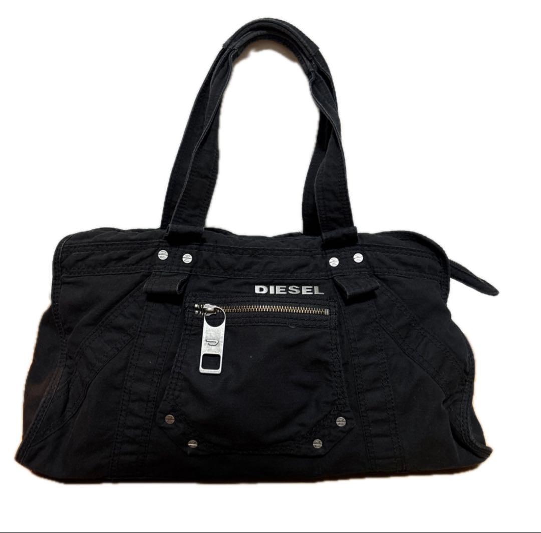 DIESEL ディーゼル デニム アーカイブ ミニボストンバッグ　平成　y2k