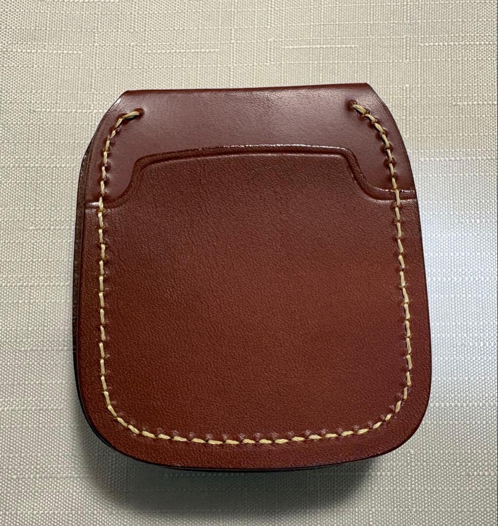 BP 日本製　牛革　二つ折り財布　ケース　　新品　ブラウン