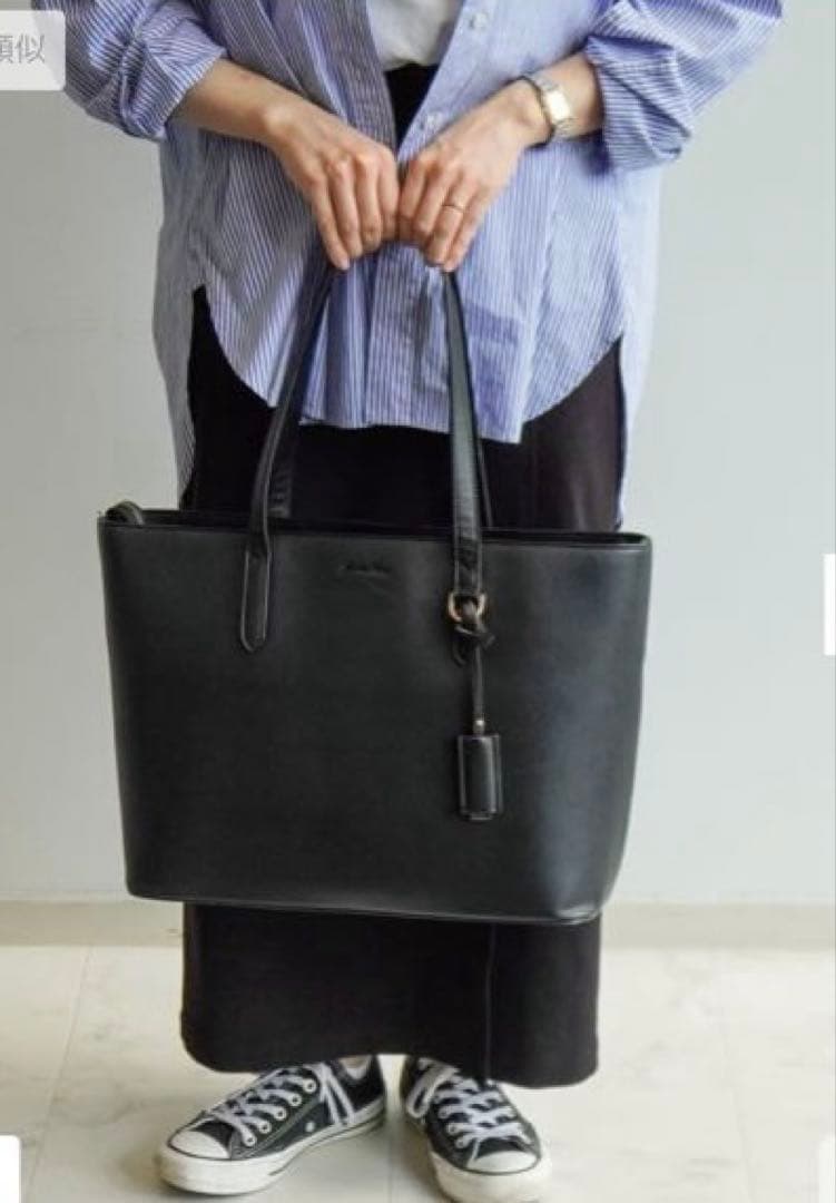 ジュエルナローズダニエラ A4サイズ ビジネス通勤　ブラック 定価14,300円