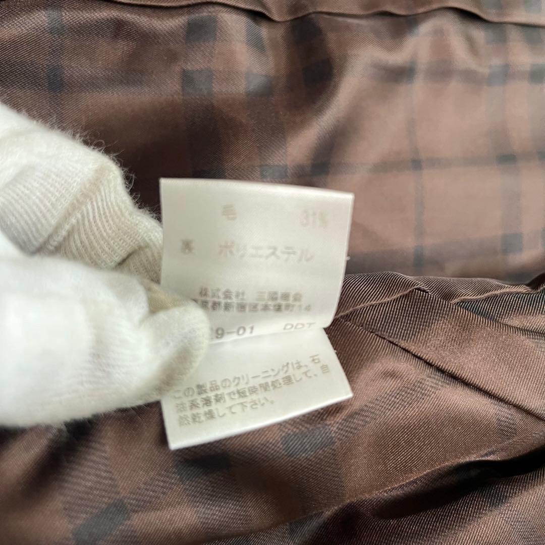 専用Lサイズ相当　バーバリーロンドン　チェスターコート　ノバチェック　アンゴラ