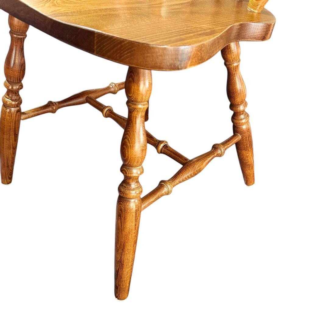 HR912 柏木工　ウィンザーチェア　ダイニングチェア　スピンドルバック