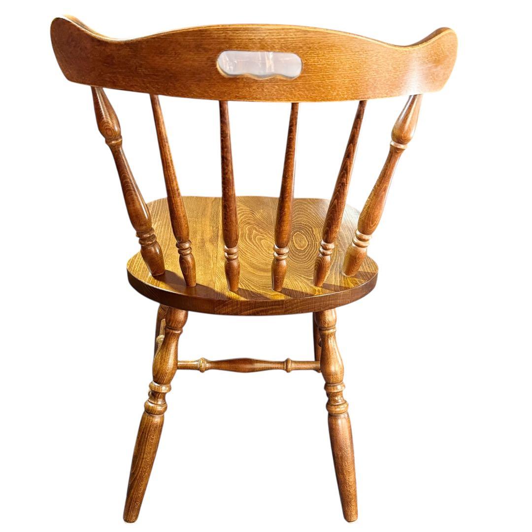 HR912 柏木工　ウィンザーチェア　ダイニングチェア　スピンドルバック