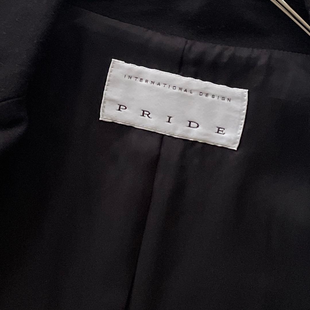 高級　キング　PRIDE プライド　テーラードジャケット　ブラック