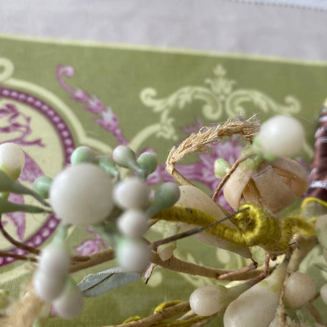 専用です。フランスアンティーク　ワックスフラワー、、、レアになって来ました。