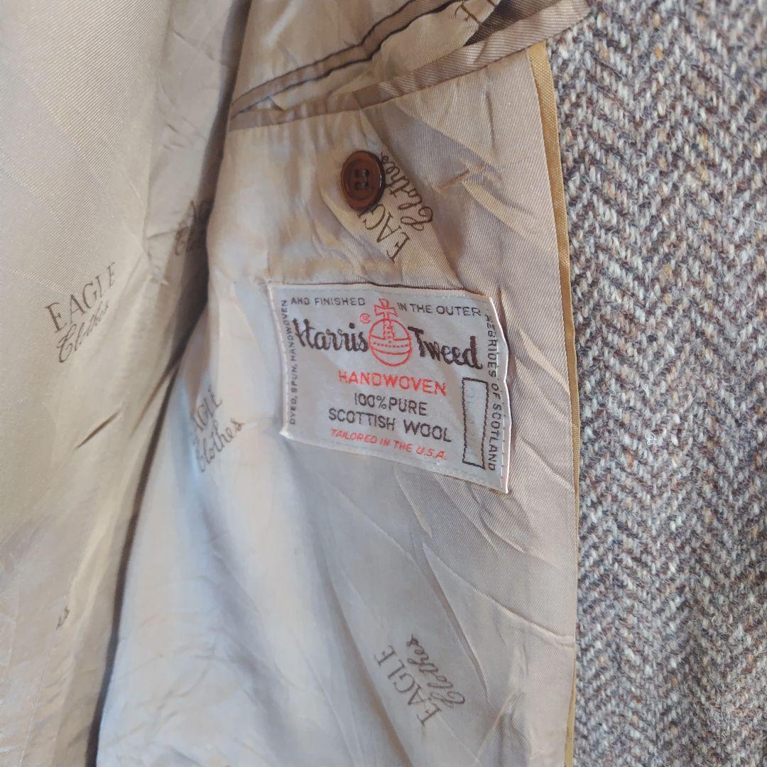 Harris Tweed × EAGLE clothes ジャケット LLサイズ