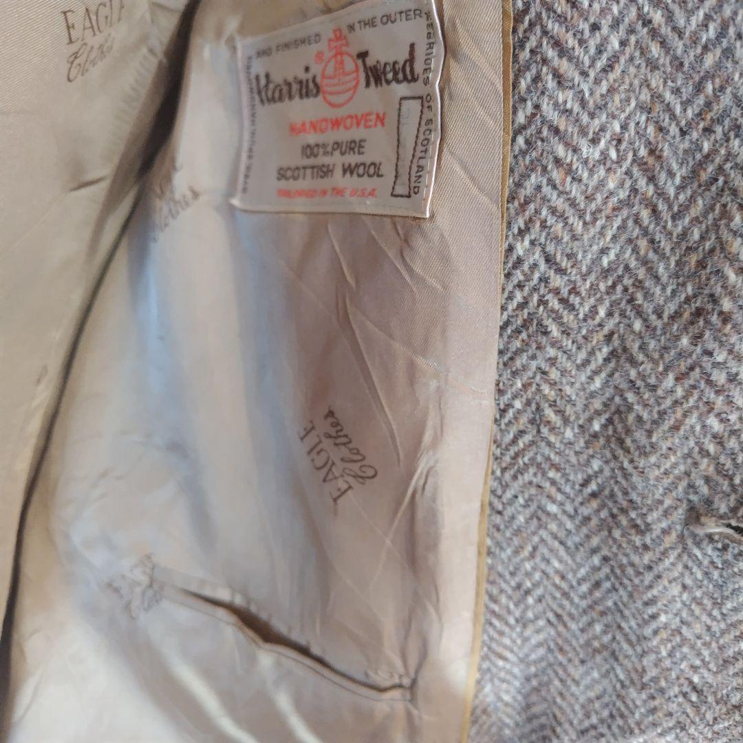 Harris Tweed × EAGLE clothes ジャケット LLサイズ