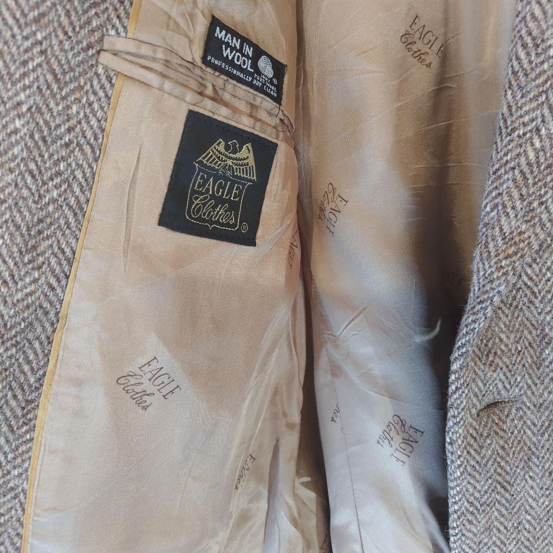 Harris Tweed × EAGLE clothes ジャケット LLサイズ