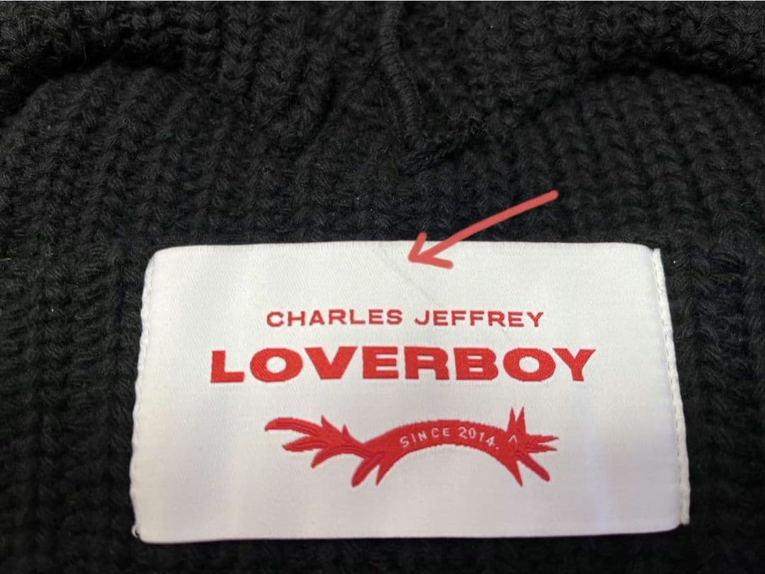 CHARLES JEFFREY LOVERBOY ネコ耳　ニット帽　ラバーボーイ
