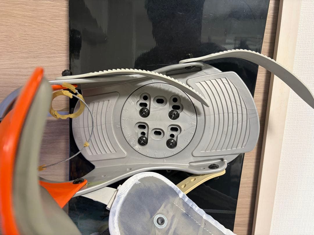 DISTRICT スノーボード 150cm ビンディング&スノボカバー　セット