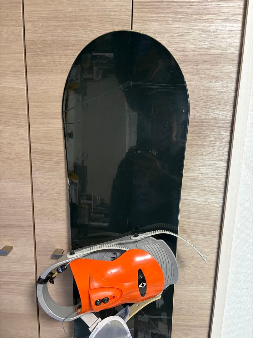 DISTRICT スノーボード 150cm ビンディング&スノボカバー　セット