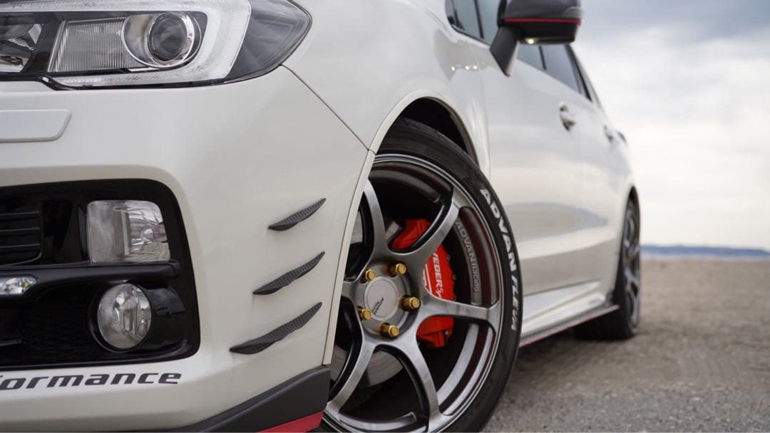 レヴォーグ用キャリパーカバー(オレンジ)