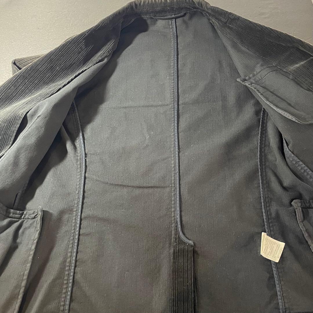 LACOSTE ブラック コーデュロイジャケットパンツ　セットアップ