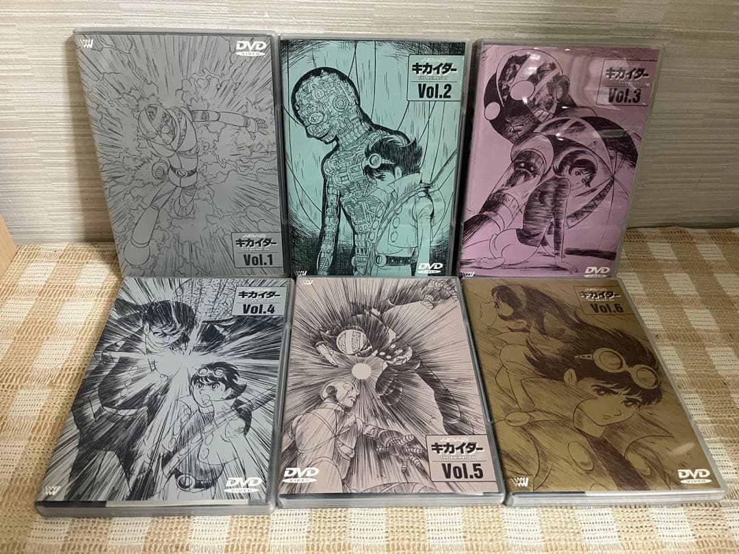 人造人間キカイダーTHE ANIMATION 全6巻セット DVD セル版