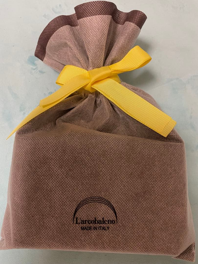 L’arcobaleno 新品 スマートキーケース ORANGE* BEIGE