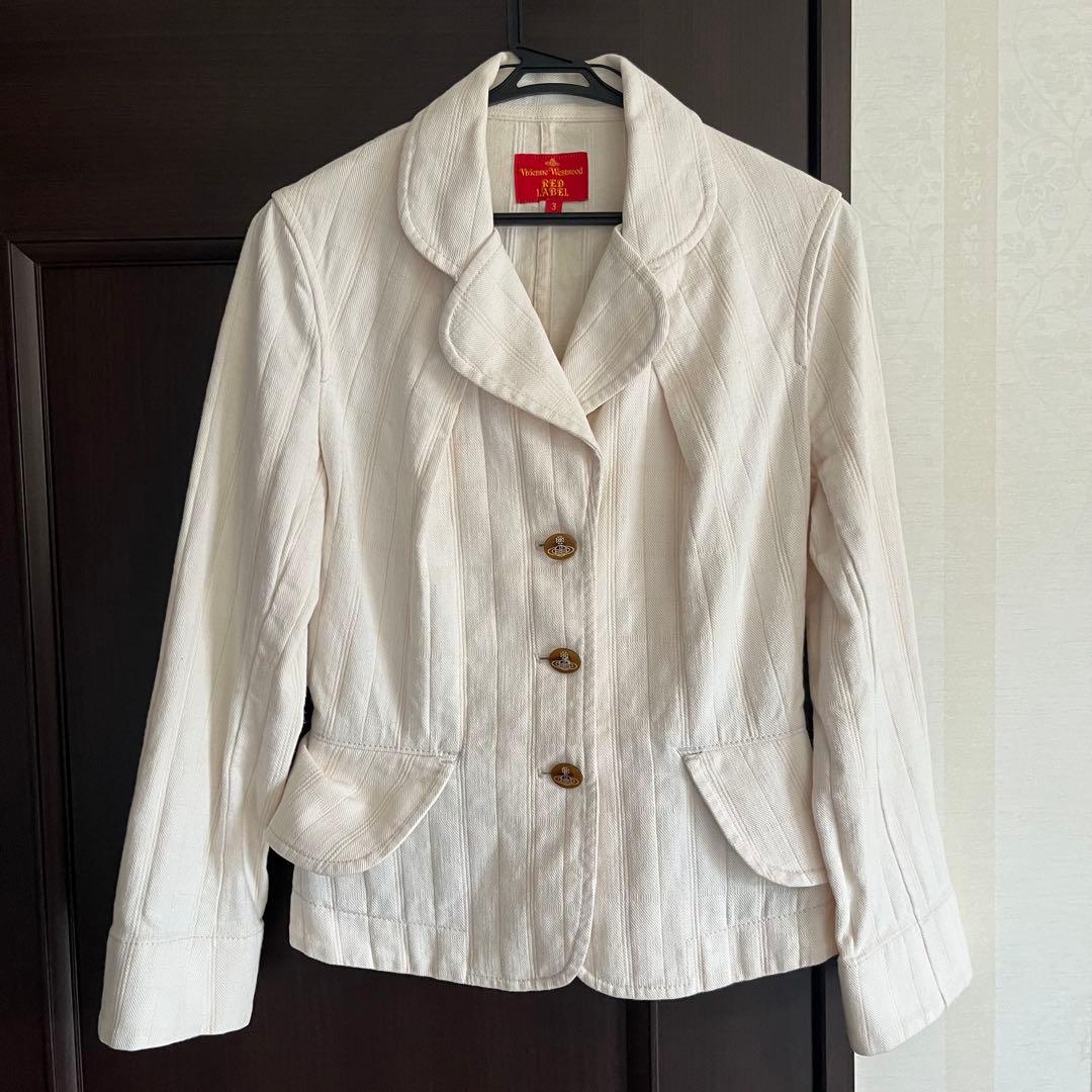 【美品】ヴィヴィアンウエストウッド　ジャケット　オーブボタン　チェック