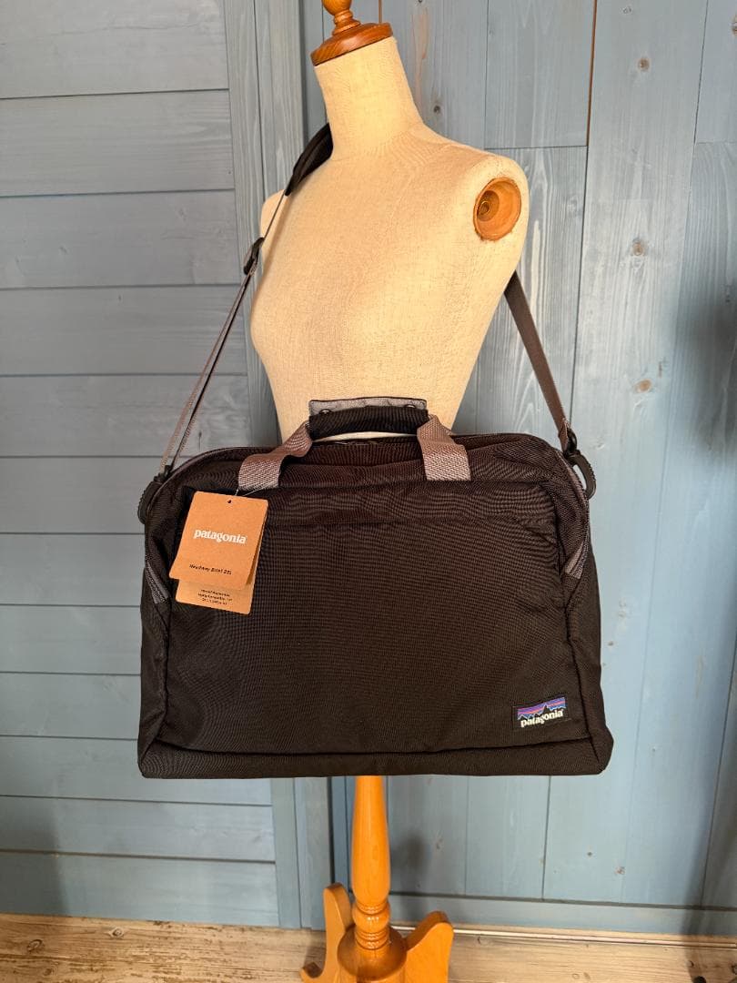 【新品】Patagonia ブラック ブリーフケース 22L