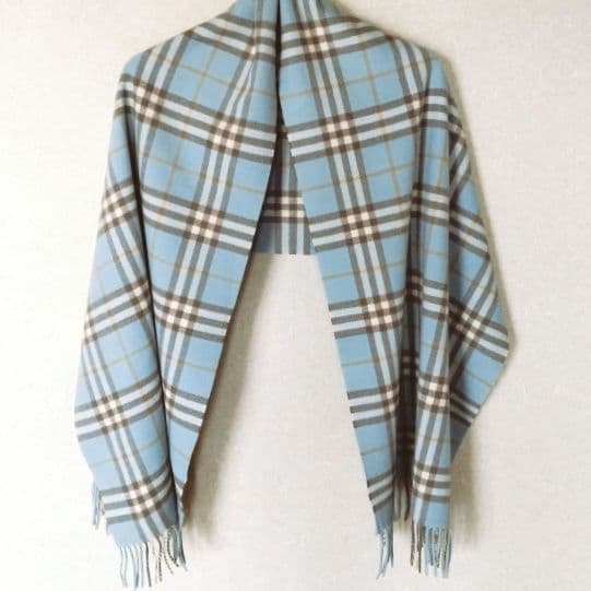 希少／バーバリーBurberry／ポンチョ／ケープコート／ノバチェック／3way