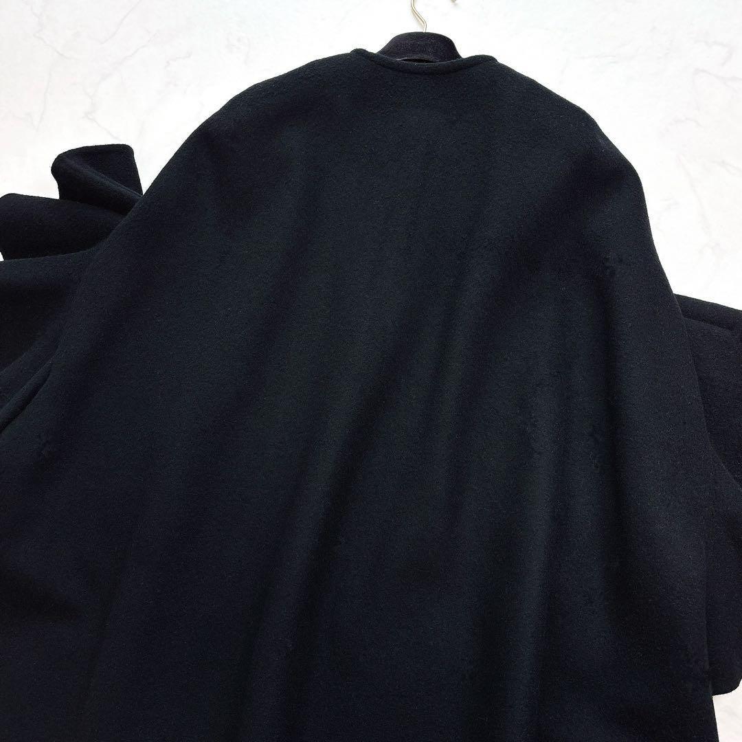 【BARNEYS NEW YORK】定価10万　高級ウール　フリルケープコート