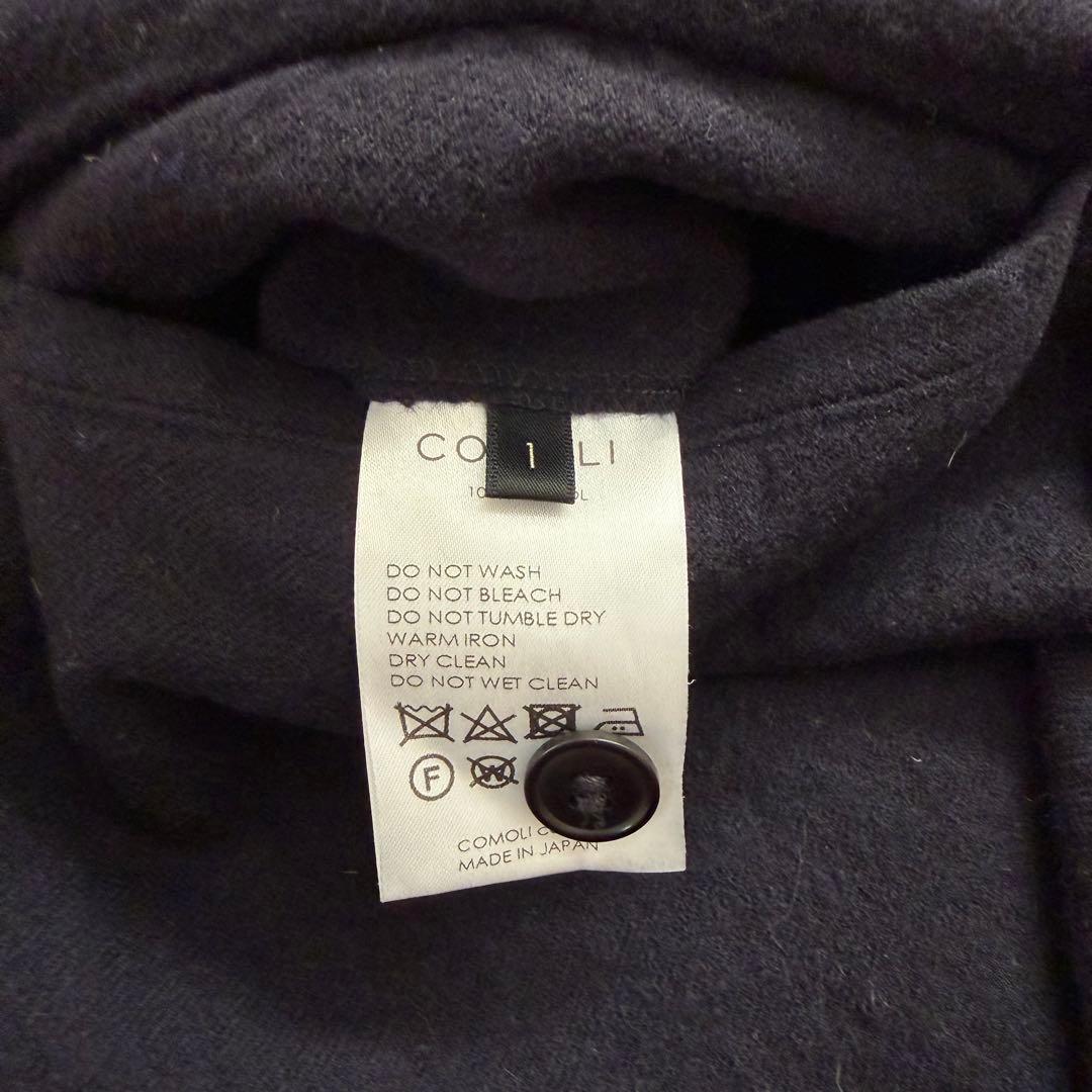 COMOLI コモリ 22AW リファインウール ドローストリングイージーパンツ