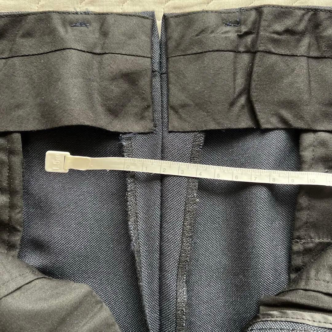 【39】ブリッラペルイルグストネイビーソリッドスーツドーメル生地モヘア