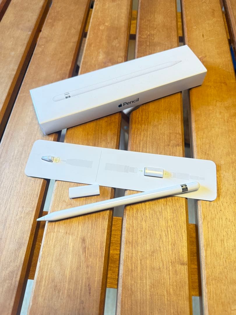 【美品 動作確認済み】 Apple Pencil 第1世代&USB-Cアダプター