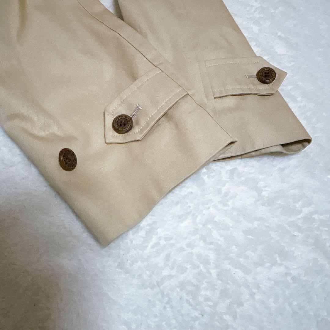 バーバリーブルーレーベル ステンカラーコート ノバチェック ライナー付　L