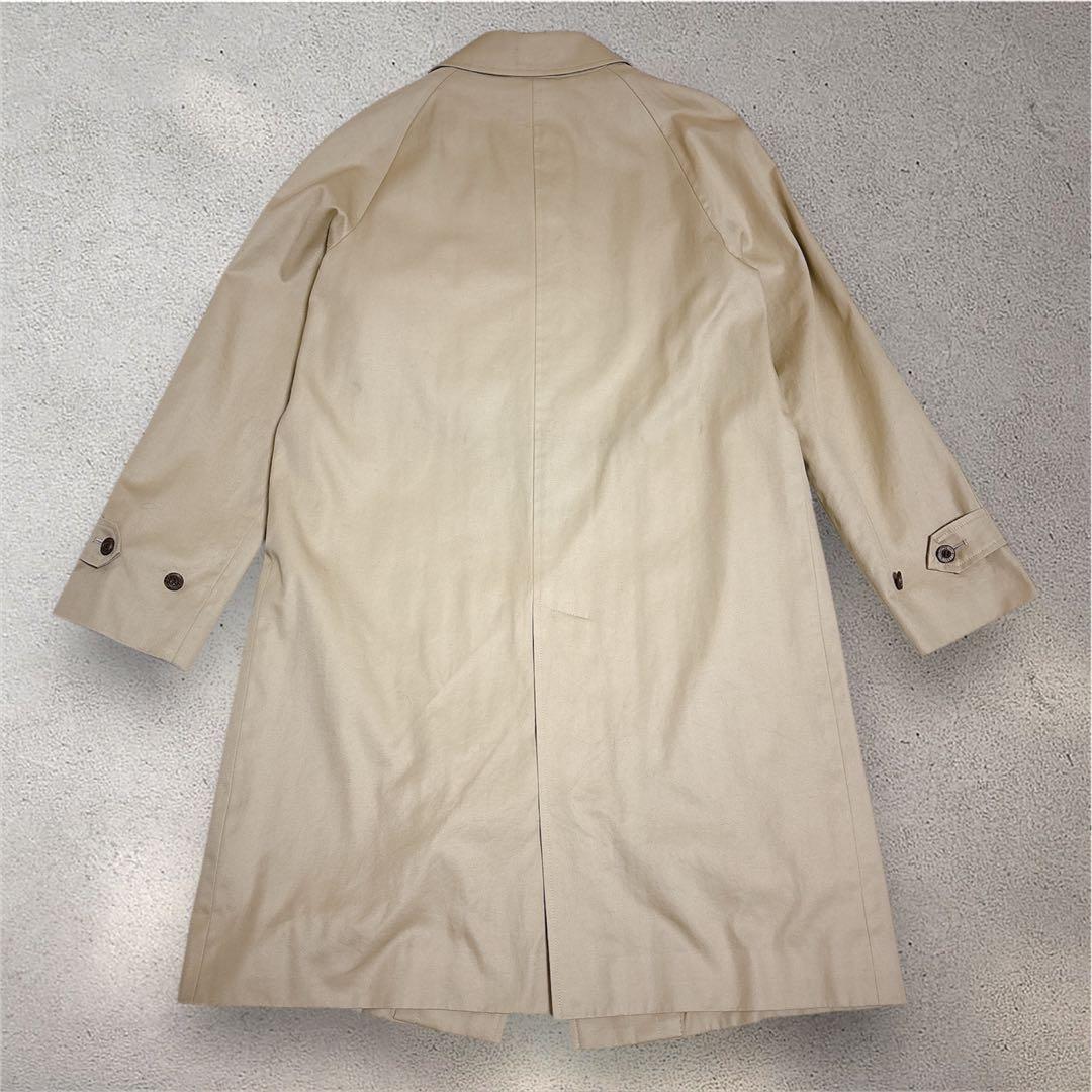 バーバリーブルーレーベル ステンカラーコート ノバチェック ライナー付　L