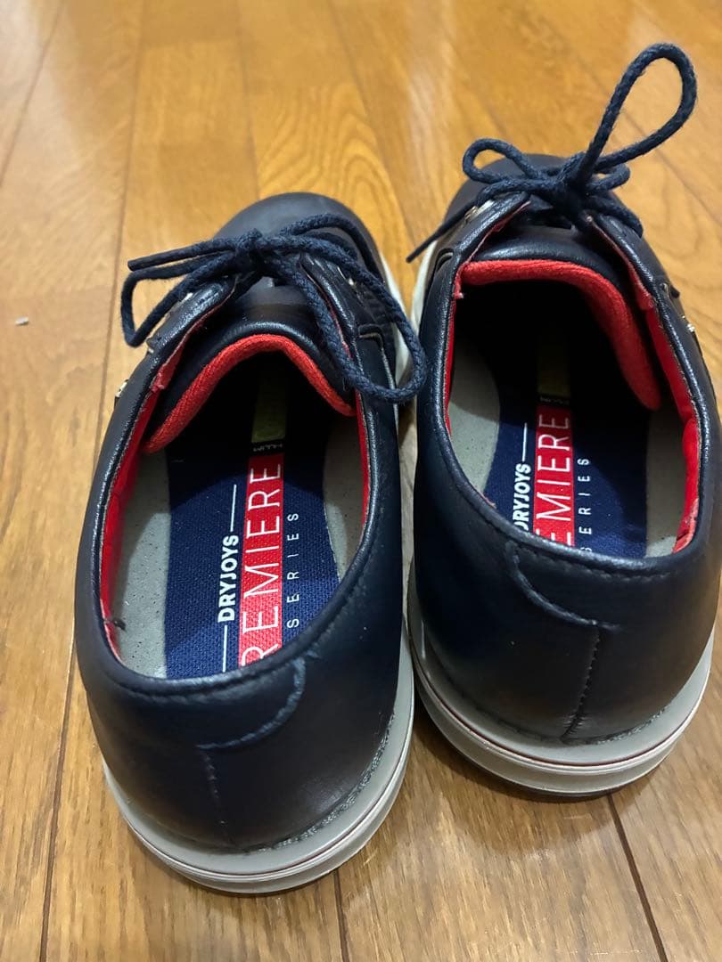 フットジョイ　プレミアムシリーズ　ゴルフシューズ 25.5cm ネイビー