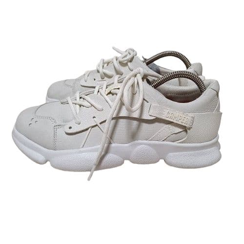 【美品】CAMPER カンペール スニーカー カースト レザー ホワイト 36