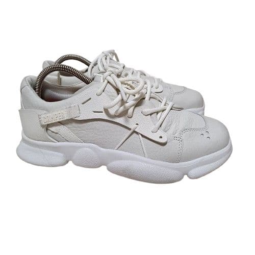 【美品】CAMPER カンペール スニーカー カースト レザー ホワイト 36