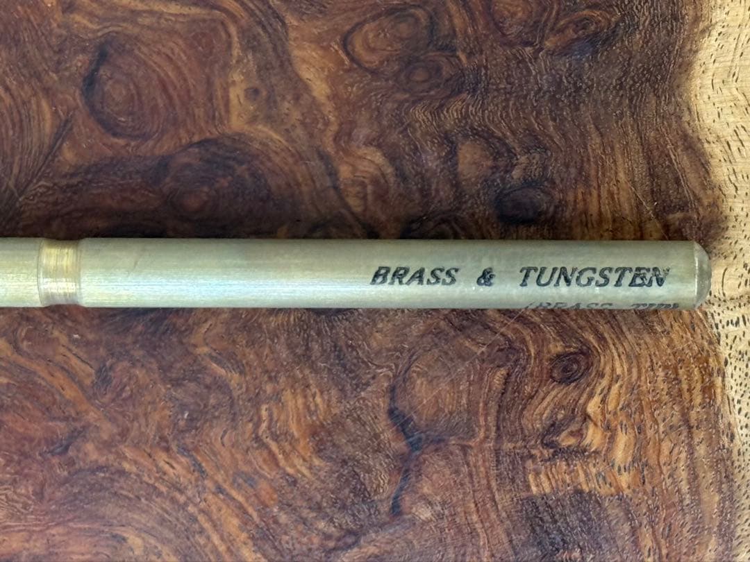 【新品】コントラバス エンドピン［タングステン入り真鍮／先端真鍮］①