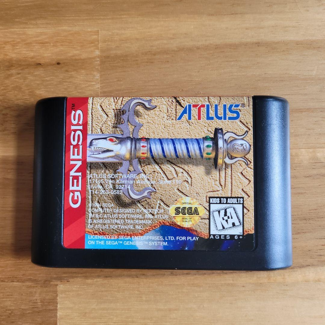 Crusader of Centy SEGA ゲームカートリッジ