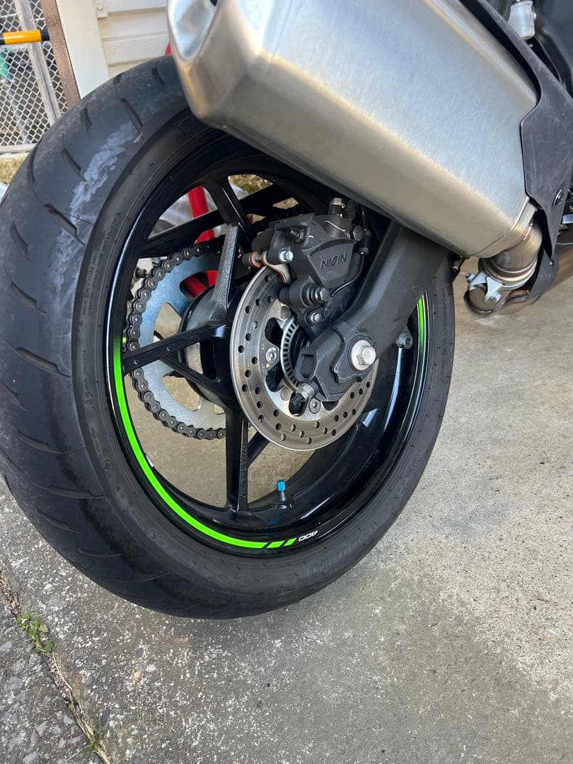 ハ*ト様 カワサキ zx-4rr フロント リヤ ホイール セット