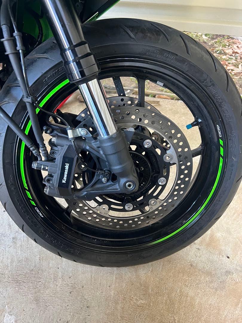ハ*ト様 カワサキ zx-4rr フロント リヤ ホイール セット