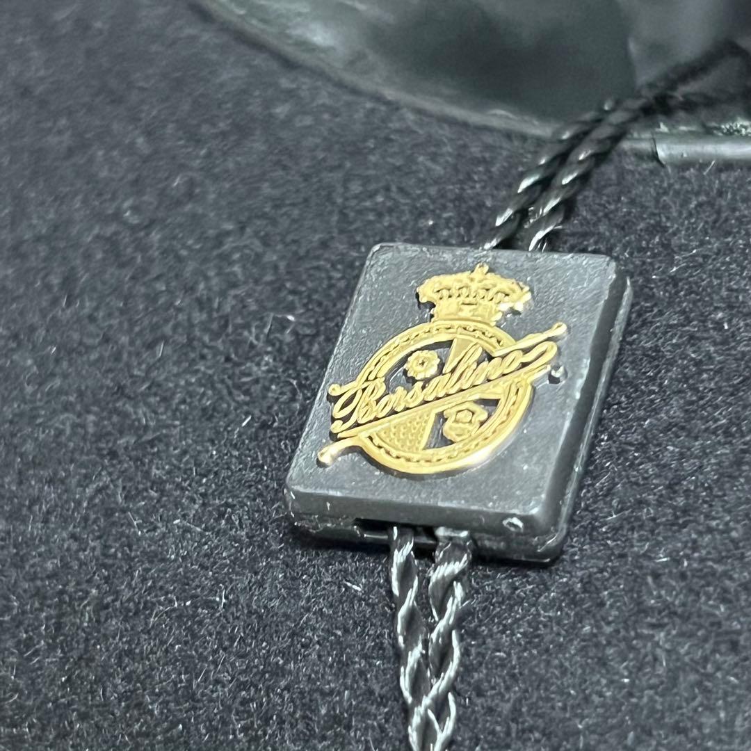 【タグ付き新品】Borsalino（ボルサリーノ）ハット ブラッ