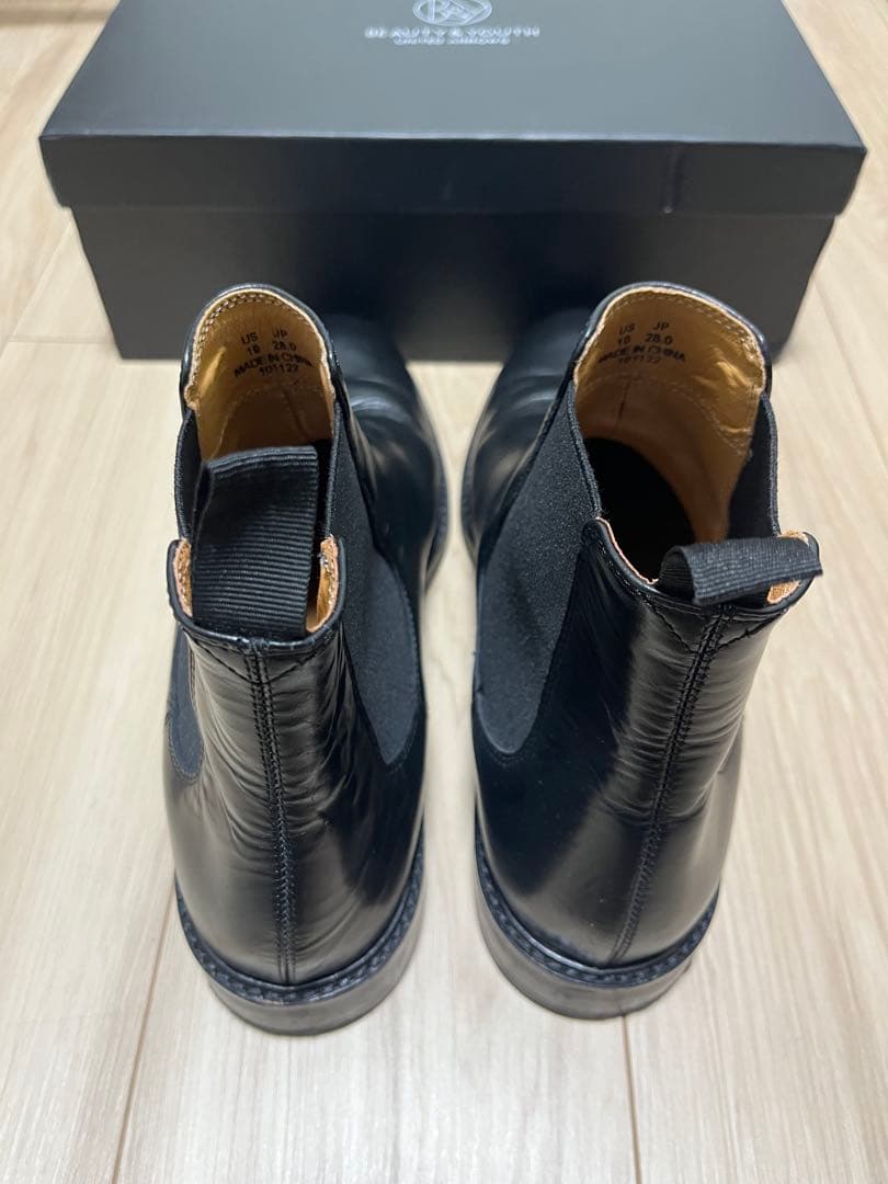 美品 BEAUTY&YOUTHサイドゴアブーツ　28.0cm