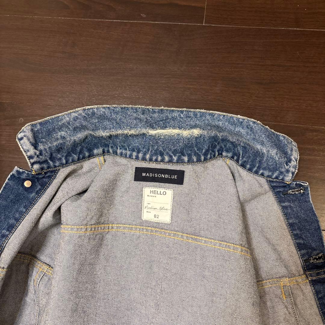 マディソンブルー　CRASHED 3RD TYPE G JAC