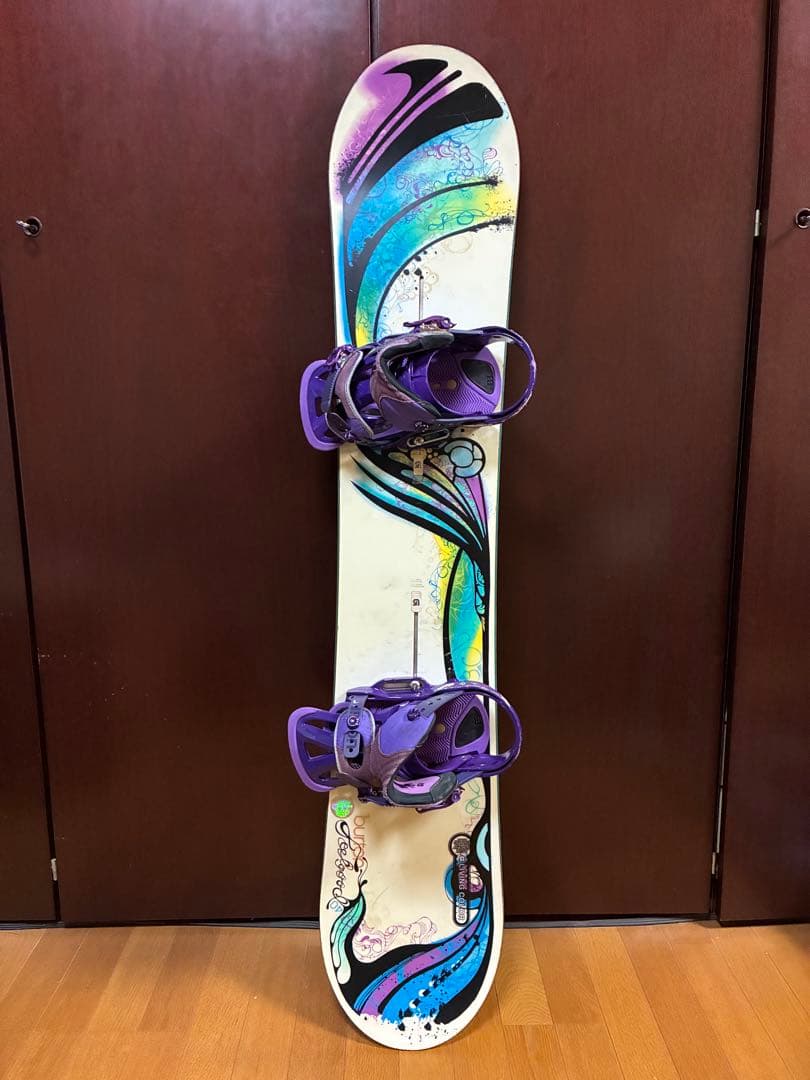 Burton Feelgood 140cm スノーボード　ビンディングセット