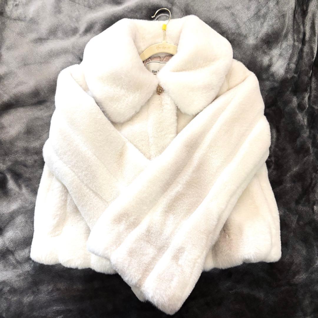 ら*子様 herlipto Winter Love Faux Fur Coat