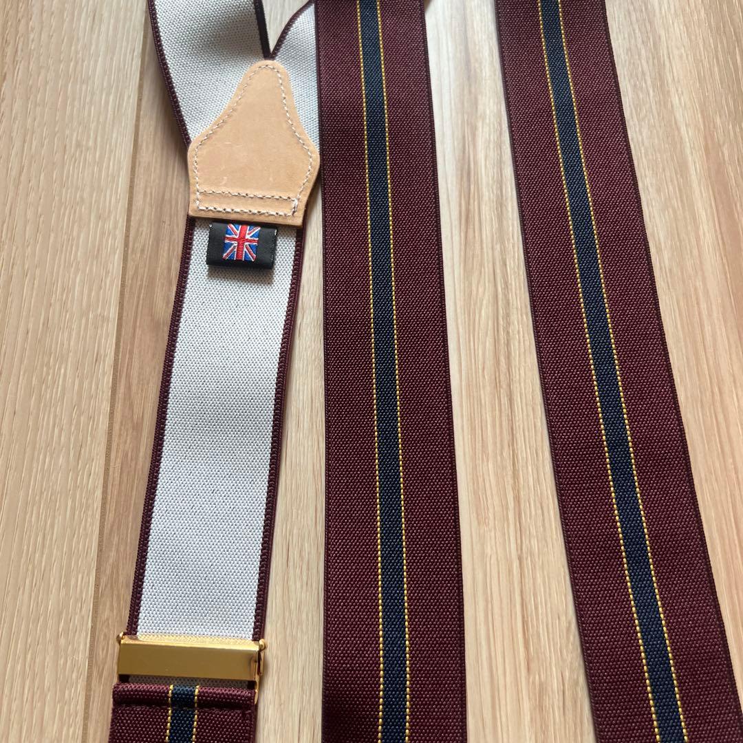 【 THURSTON】美品サスペンダー