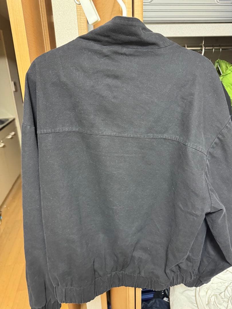 AELFRIC EDEN ブラック ファイヤーマンジャケット