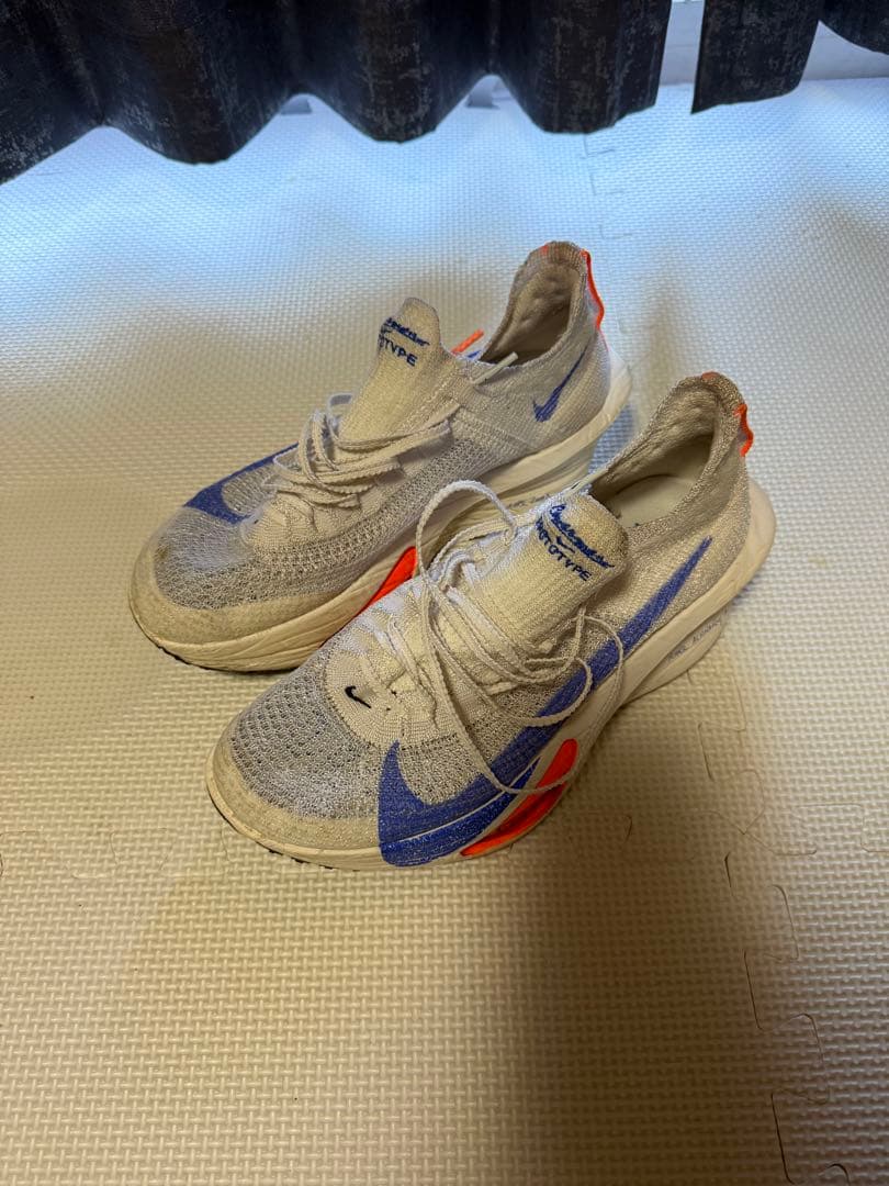 ナイキ NIKE アルファフライ3ブルー/ホワイト 24.5cm