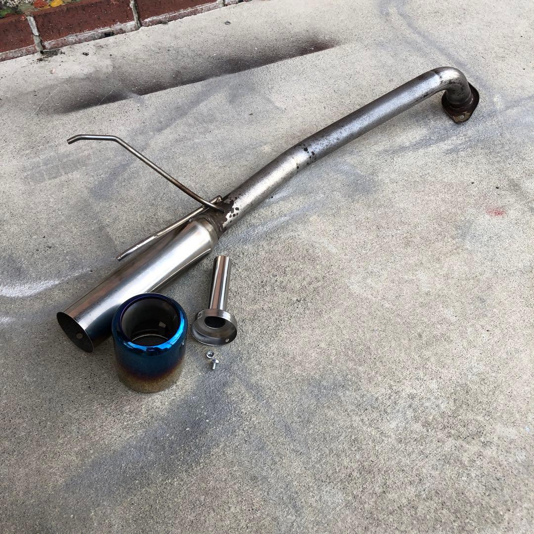 フィットge ゼロファイターストレートマフラー